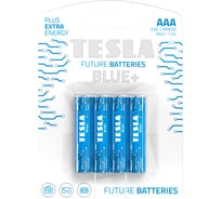 Батарейки Tesla AAA, BLUE+, 4 штуки 8594183392196