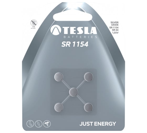 Батарейки Tesla SR1154, 5 штук 8594183391519