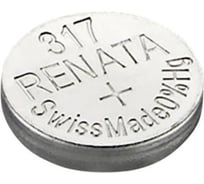 Батарейка для часов Renata R 317 (SR 516 SW, 1.55V, 10mAh, 5.8x1.6mm) 4335