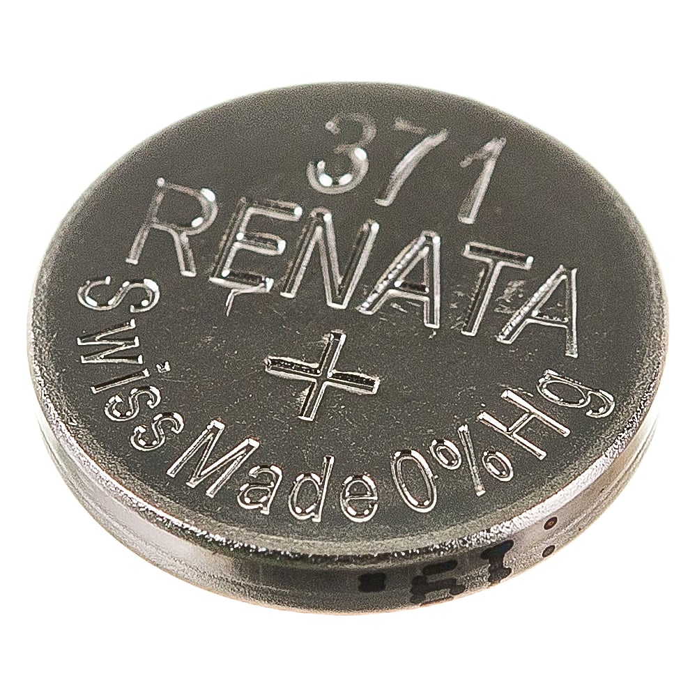 Батарейка для часов Renata R 371 (SR 920 SW, 1.55V, 38mAh, 9.5x2.1mm ...