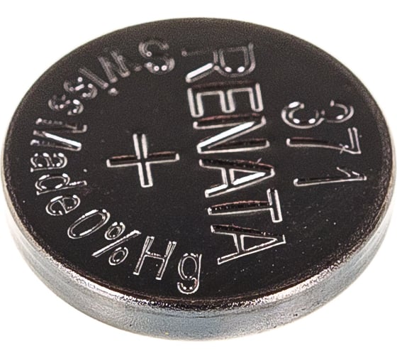 Батарейка для часов Renata R 371 (SR 920 SW, 1.55V, 38mAh, 9.5x2.1mm) 4352