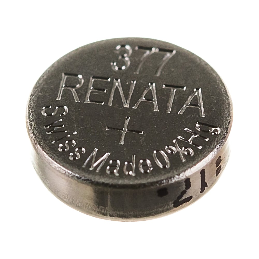 Батарейка для часов Renata R 377 (SR 626 SW, 1.55V, 30mAh, 6.8x2.6mm ...