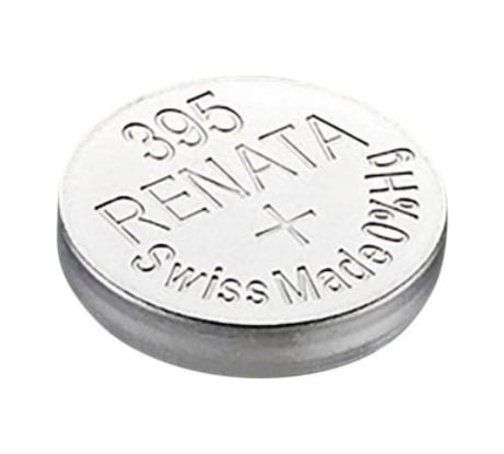 Батарейка для часов Renata R 395 (SR 927 SW, 1.55V, 57mAh, 9.5x2.6mm) 4367
