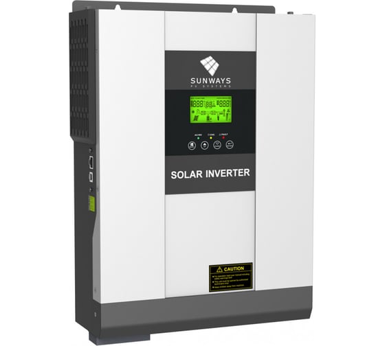 Инвертор Sunways UMX II MPPT 2024 PLUS, преобразователь напряжения, 2000Вт, 24В SW101478 1