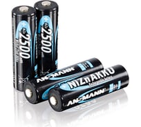Аккумулятор ANSMANN 1322-0005 Ni-Zn AA 2500мВтч, 1500мАч SR4, в упак 4 шт 15459