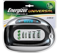 Зарядное устройство для батареек Energizer Universal Charger для всех типоразмеров аккумуляторов 7638900298758