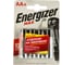 Элемент питания ENERGIZER MAX LR6, АА, алкалиновый, 4 шт в блистере E300157103P 1