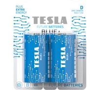 Батарейки Tesla D BLUE+ 2 штуки 8594183392233