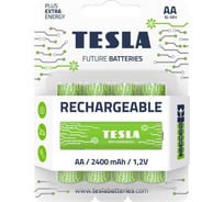 Батарейки Tesla AA RECHARGEABLE+ 4 штуки 8594183392288