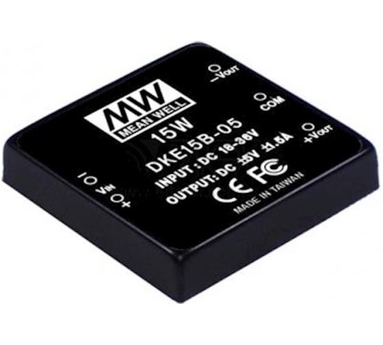 DC/DC преобразователь DKE15A-24 Mean Well Т00173354