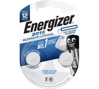 Батарейки Energizer Ultimate Lithium CR2016, 2 шт/бл 7638900423020