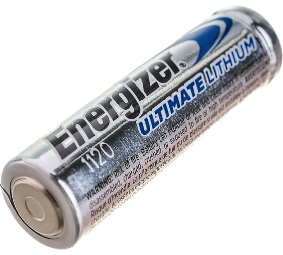 Батарейки Energizer Ultimate Lithium, E91/AA, 2 шт/бл 7638900262636