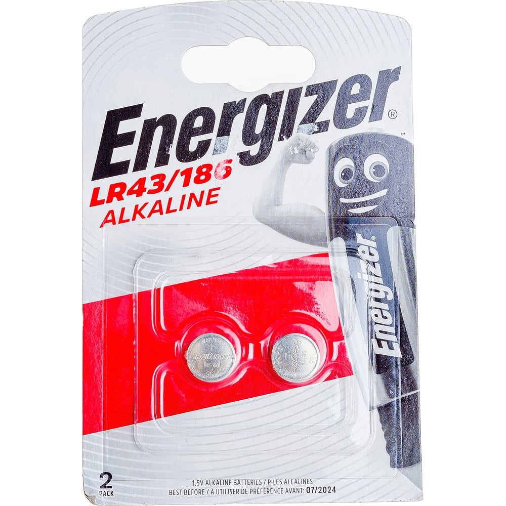 Батарейки Energizer Alkaline LR43/186 FSB2 7638900393194 - выгодная ...