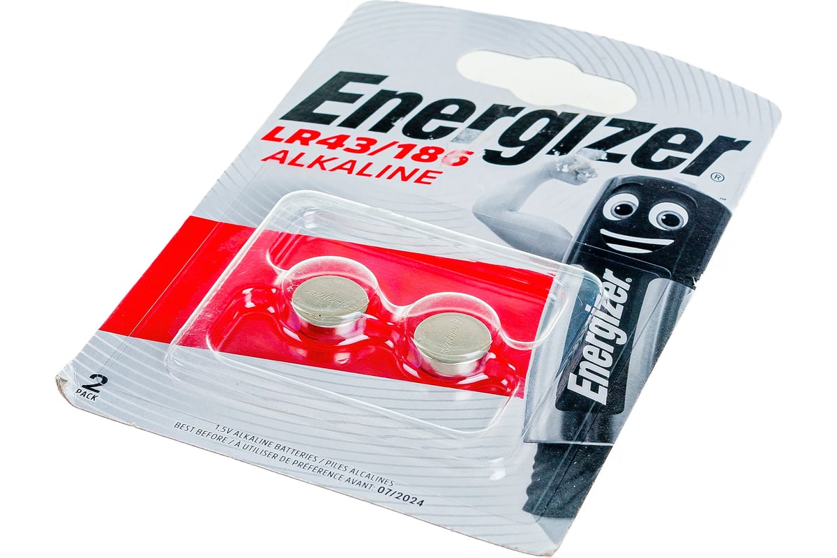 Батарейки Energizer Alkaline LR43/186 FSB2 7638900393194 - выгодная ...