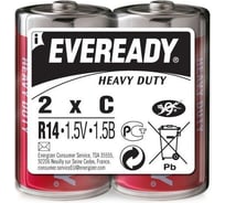 Батарейки Energizer EVEREADY HD D/R20 2 шт/бл 7638900370836