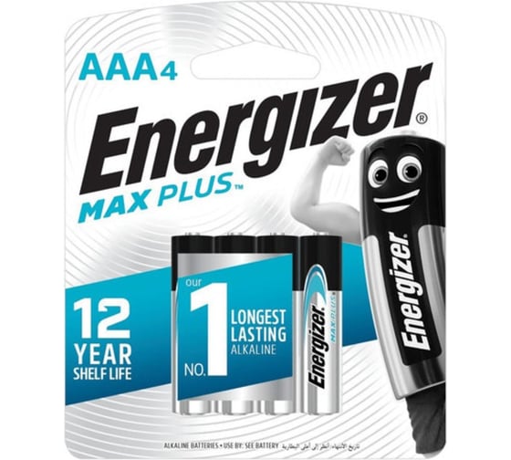Батарейки Energizer R03 BLUE AAA, 4 шт/бл Alkaline 6223001580522