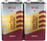 Батарейка Perfeo 6F22/2SH Dynamic Zinc 30018346 2