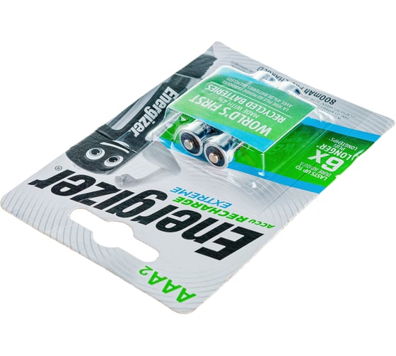 Аккумулятор ENERGIZER Extreme NH12/AAA 800мАч BL2 7638900416862