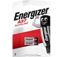 Элемент питания ENERGIZER A27, алкалиновый, 2 шт в блистере 639333