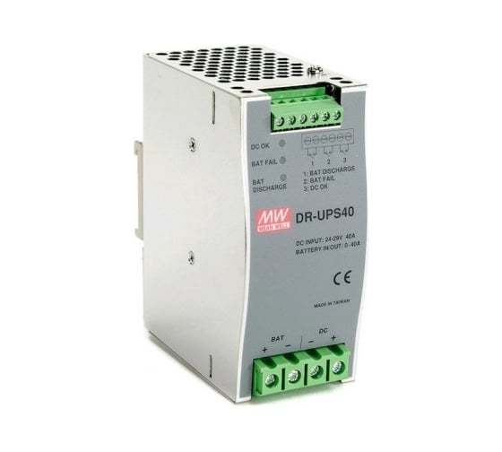 Источник питания Mean Well AC/DC DIN-рейка контролер для UPS систем для аккумуляторов DR-UPS40 DC-DC Т00254515 1