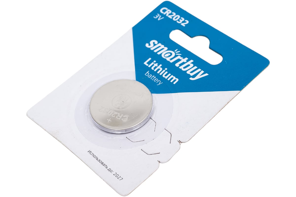 Литиевый элемент питания Smartbuy CR2032 SBBL-2032-1B - выгодная цена ...