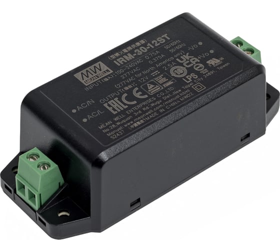 Источник питания Mean Well AC/DC IRM-30-12ST 30Вт Т02249546
