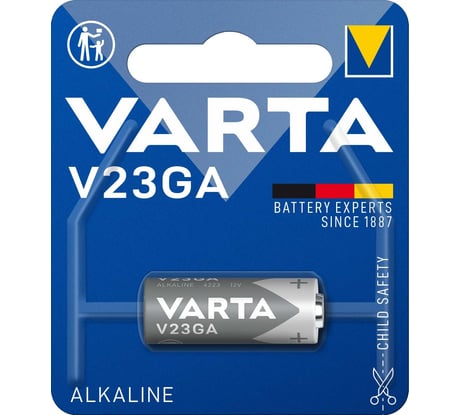 Батарейка VARTA LR23/A23/MN21 BL1 Alkaline 12V 04223101401 4008496261628