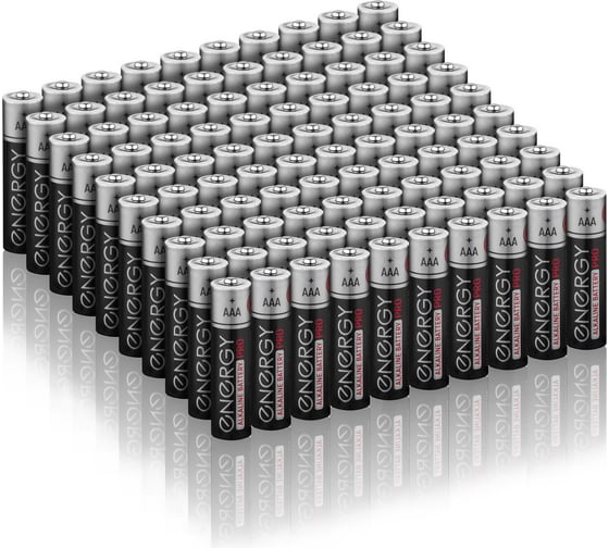 Батарейка алкалиновая ENERGY Pro LR03/10K (ААА) 100 штук 108244