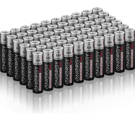 Батарейка алкалиновая ENERGY Pro LR03/4S (ААА) 60 штук 107131