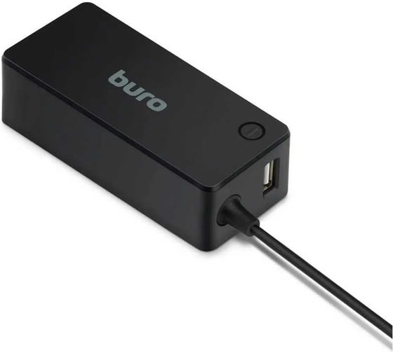 Блок питания BURO BUM-0061A40 автоматический 40W 12V-20V 8-connectors 3.2A 1xUSB 1A от бытовой электросети 945334