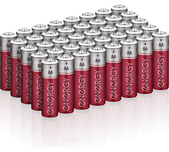 Батарейка солевая ENERGY R6/10S (AА) 40 штук 107253 1