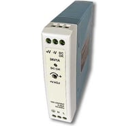 Блок питания ТЕКО БП2-20-24, максимальная мощность 20 ВТ, выходное напряжение 24 В DC, размер 22,5х90х100, 07-00035696