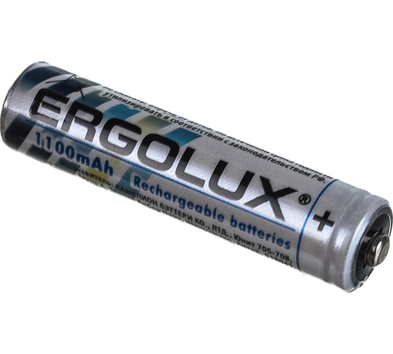Аккумулятор Camelion Ergolux AAA-1100mAh, Ni-Mh, BL-2 NHAAA1100BL2 12446