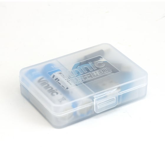 Набор 2-х литиевых аккумуляторов VINNIC АА R06 HR06 1600mAh с встроенным ЗУ + кабель USB – Type-С в пластиковом кейсе 4898338015775
