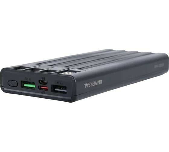 Внешний аккумулятор Perfeo Powerbank Universal 10000mah /Black 30022750