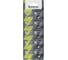 Батарейка DEFENDER алкалиновая LR621-10B AG1, в блистере 10 шт 56301 1
