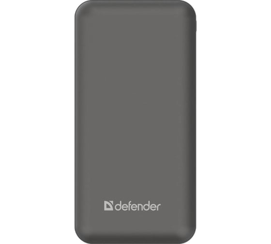 Внешний аккумулятор DEFENDER ExtraLife 16000S 16000mAh, 2.1A, LCD дисплей 83666