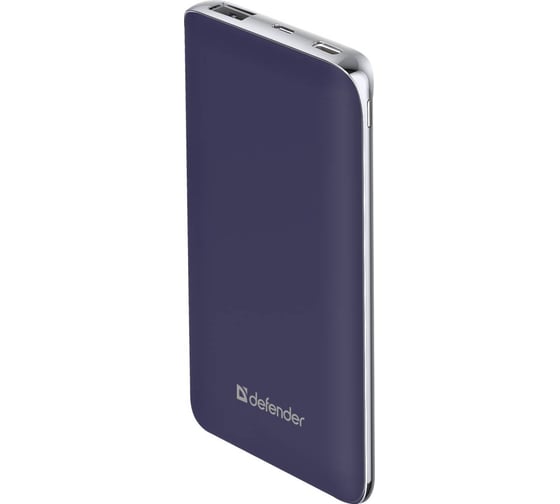 Внешний аккумулятор DEFENDER ExtraLife 8000S 1USB, 8000mAh, 2.1A, 2 входа 83667