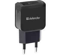 Сетевой адаптер DEFENDER UPC-23 2xUSB,5V/2.1А кабель Type-C 83583
