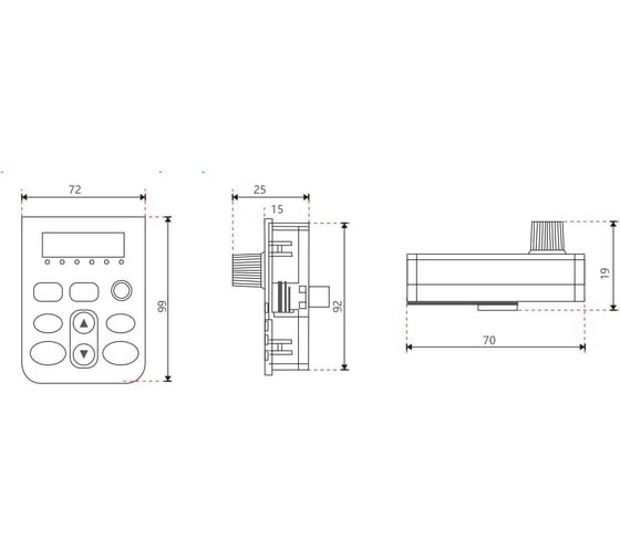 Преобразователь частоты CNC Electric YCB2000-T3D0G 3кВт вход 380В C050059