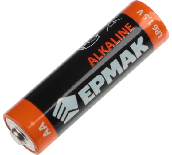Батарейки ЕРМАК 2шт, тип AA, "Alkaline" щелочная, BL 634-002