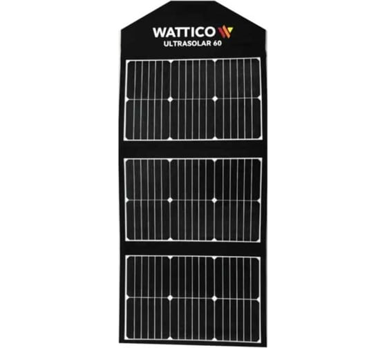 Комплект WATTICO: портативная зарядная станция Huntsman + солнечная панель Ultrasolar 60 huntsman_ultrasolar_60