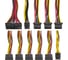 Блок питания ExeGate 400W 400PPE ATX, APFC, КПД 80 80 PLUS , 12cm fan, 24pin, 4+4 pin, PCI-E, 5xSATA, 3xIDE, black 260638 5