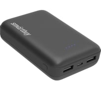 Внешний аккумулятор Smartbuy Power bank S-10000, 2.1A, 2*USB SBPB-870