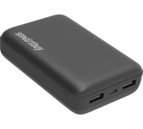 Внешний аккумулятор Smartbuy Power bank S-10000, 2.1A, 2*USB SBPB-870 1