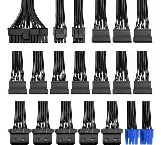 Серверный блок питания ExeGate 600W ServerPRO-600ADS ATX, APFC, КПД 82 80 PLUS, 2x8cm fans, 24pin, 2x4+4 pin, 2xPCI-E, 10xSATA, 5xIDE, black 174459