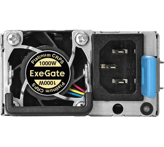 Серверный блок питания ExeGate модуль к RTS1000 Redundant 1000W Industrial-RT1000 APFC, КПД 94 80 PLUS Platinum, 4 cm fan 292327