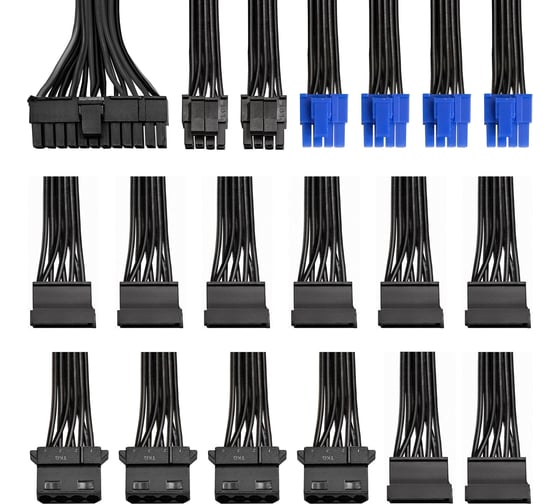 Блок питания ExeGate 900W 80 PLUS 900PPH-LT ATX, APFC, SC, КПД 82 80 PLUS, 12cm fan, 24pin, 2x4+4 pin, 6xPCI-E, 8xSATA, 4xIDE, кабель 220V 1,8м с защитой 293102