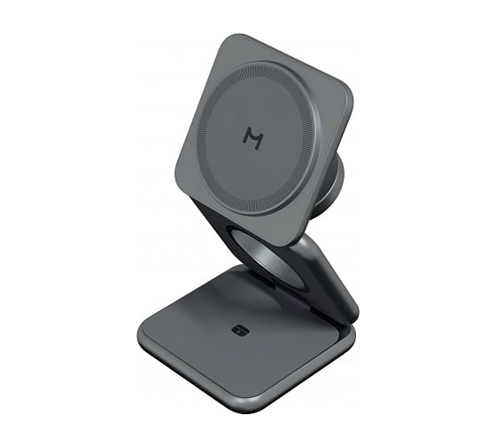 Складное беспроводное зарядное устройство MAGSSORY Fold 3 в 1 для Samsung, с магнитами, midnight/полночь WCH043m