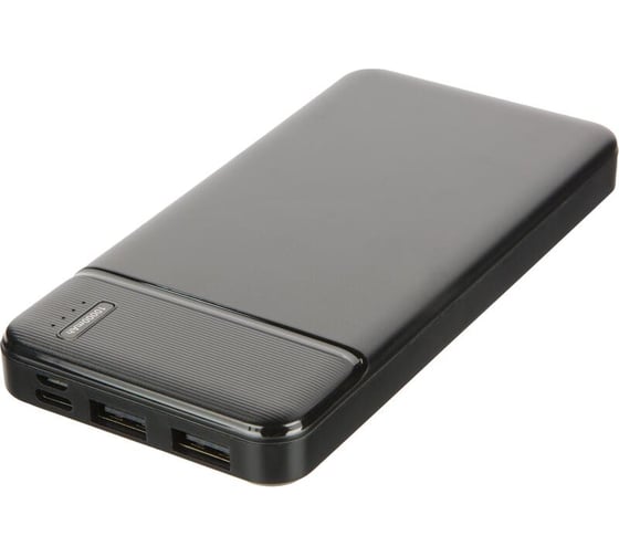 Внешний аккумулятор ProMega jet C-PBQ5, 10000mAh, 2.4A, Type-C/MicroUSB+к, чер 1639715